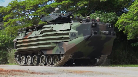 AAV Crew Serve Weapons Range B-Roll