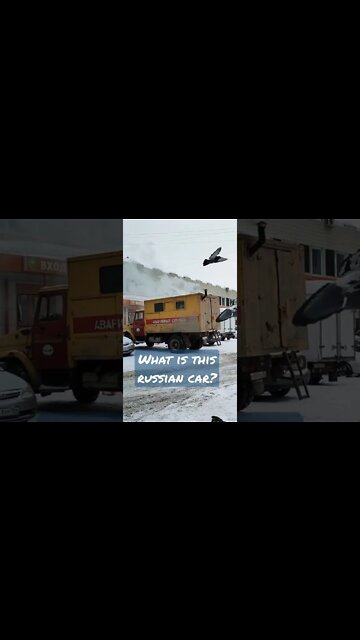 Guess what this russian truck is for?