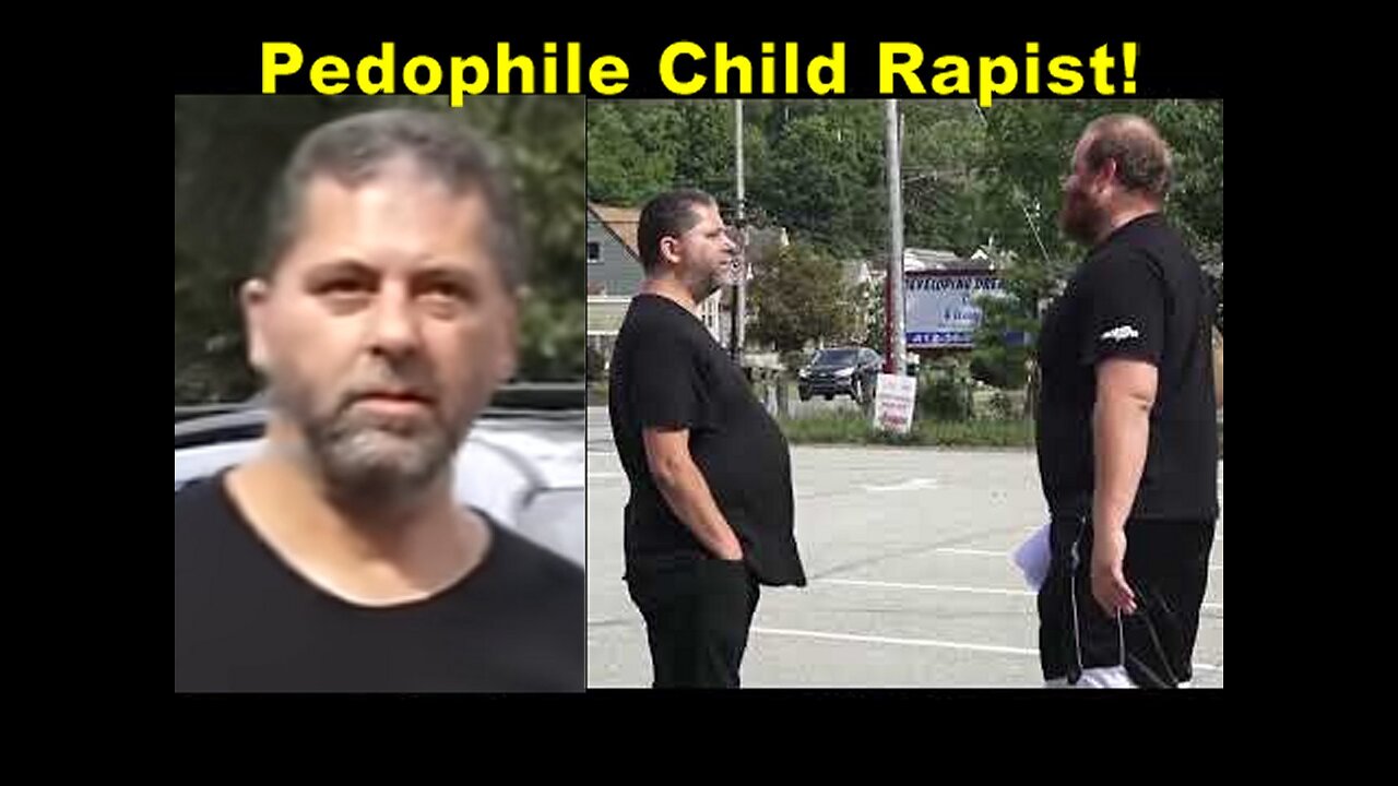 Sick Pedophile Child Rapist Psychopath Gets Caught And Cuffed At Work!