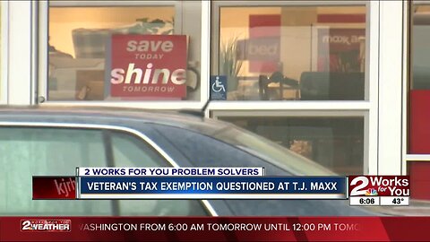 Veteran in Muskogee runs into issue at T.J. Maxx