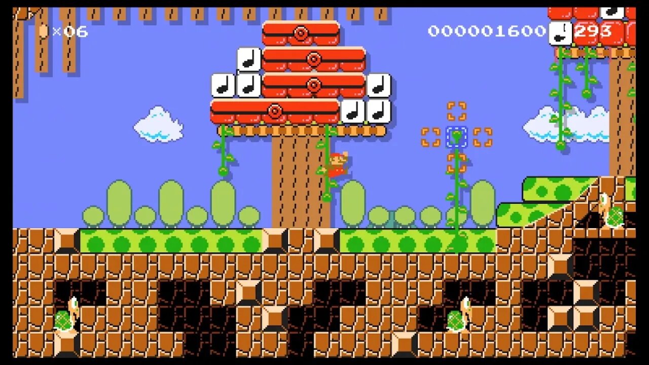 Mario Maker 2 SMB Ground Themed Levels