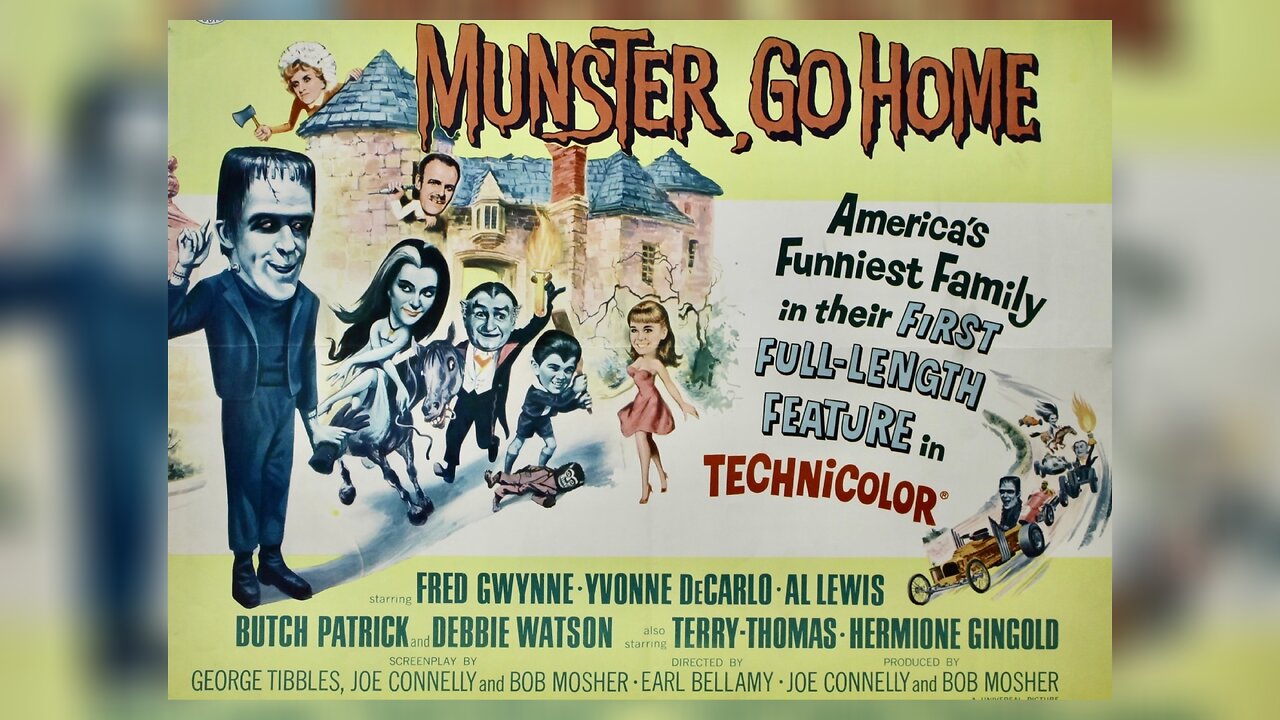 Munster, Go Home! (1966 Movie Trailer)