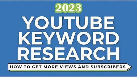 How to find the BEST keywords so your YouTube Automation videos go viral 2023