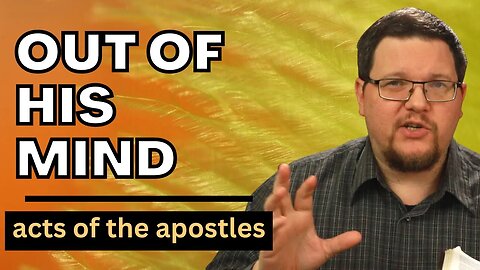 Abandon All For Christ | Bible Study With Me | Acts 26:24-32