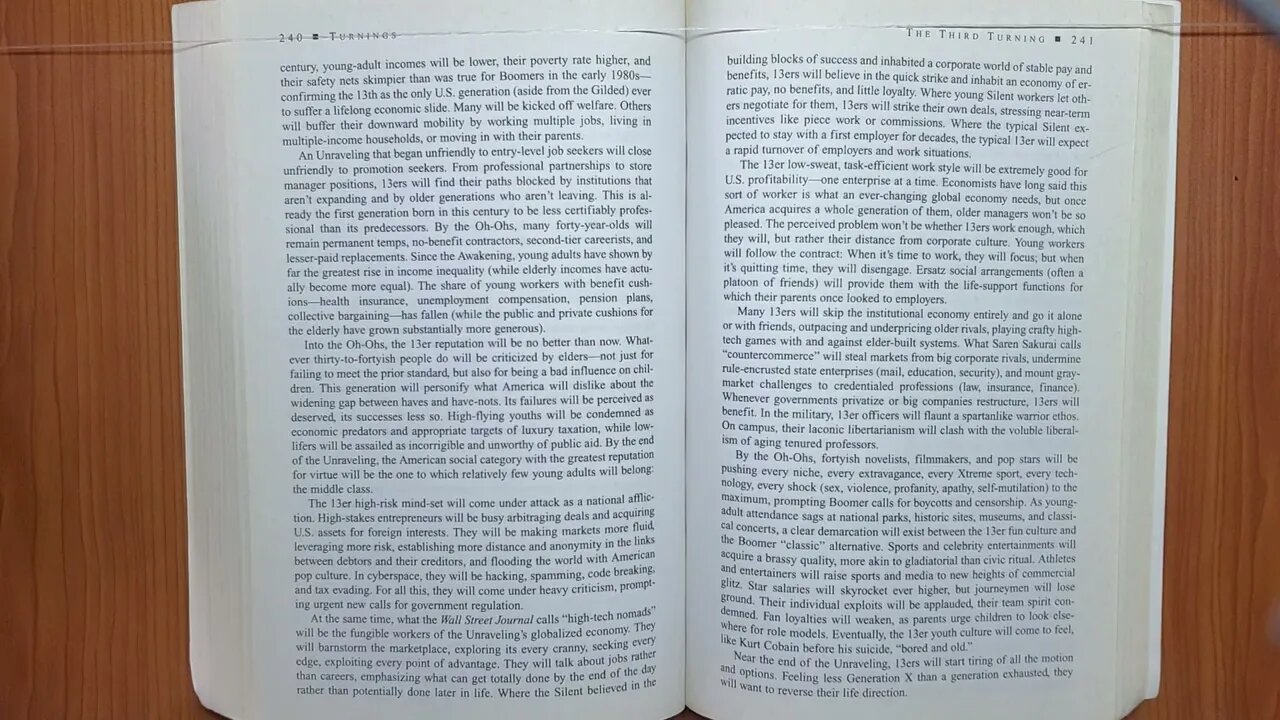 The Fourth Turning 043 An American Prophecy by Strauss & Howe 1997 Audio/Video Book S043