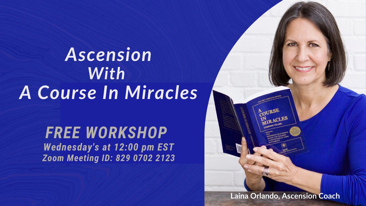 Promo Video for Ascension with A Course In Miracles FREE Workshops