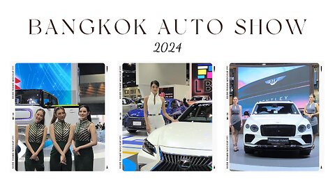 Bangkok International Motor Show 2024