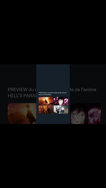 PREVIEW du deuxième épisode de l’anime HELL’S PARADISE !