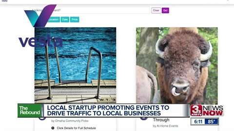 Local startup promoting events to drive traffic to local businesses