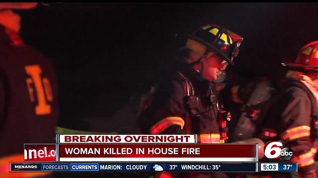 Woman killed in south side house fire