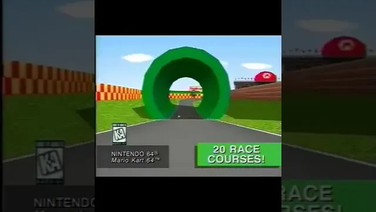 Mario Kart 64 - Nintendo Power Preview 19 segment ( #shorts edit) #short #nintendo #n64 #shortsvideo