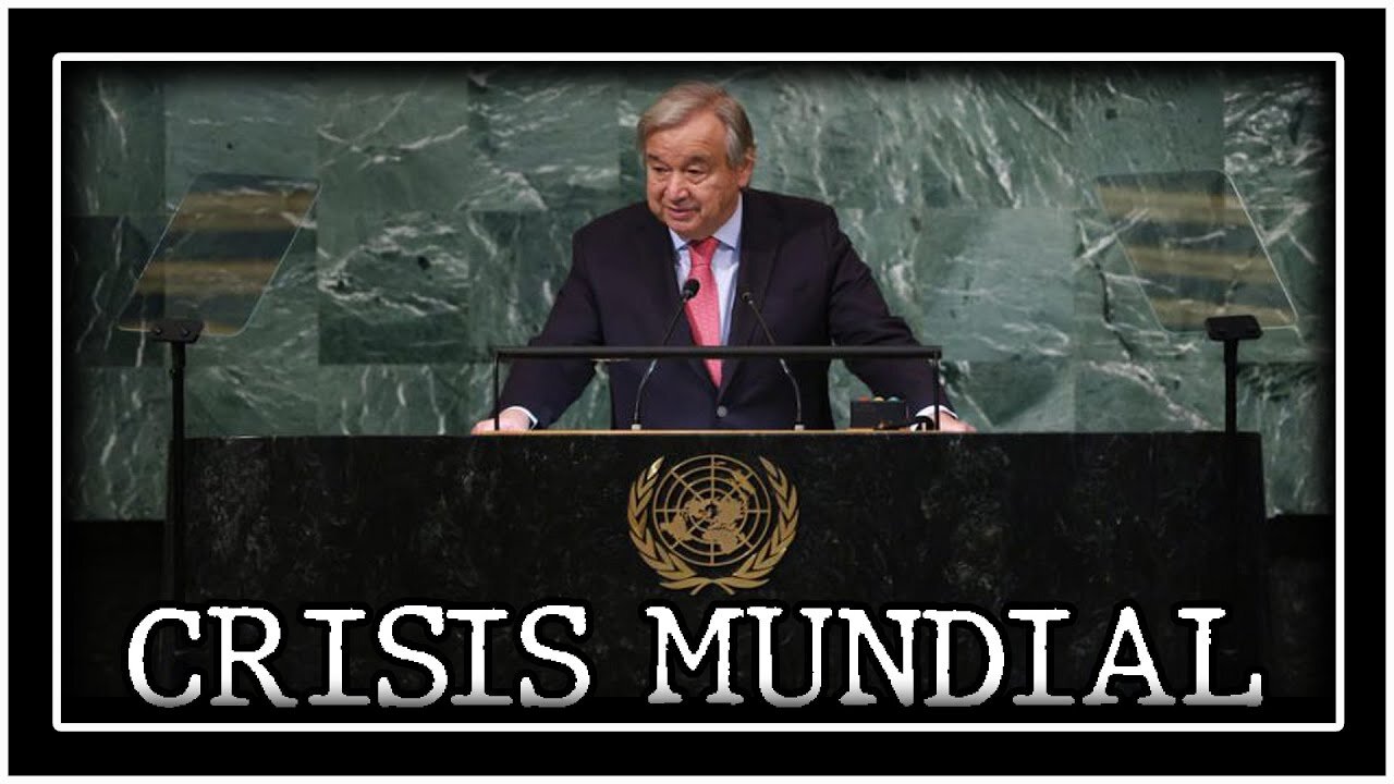 IL SEGRETARIO GENERALE DELL'ONU ANTONIO GUTERRES HA ANNUNCIATO:"UN INVERNO DI MALCONTENTO SU SCALA GLOBALE è ALL'ORIZZONTE" a New York all'apertura della settimana della 77ma Assemblea generale delle Nazioni Unite.