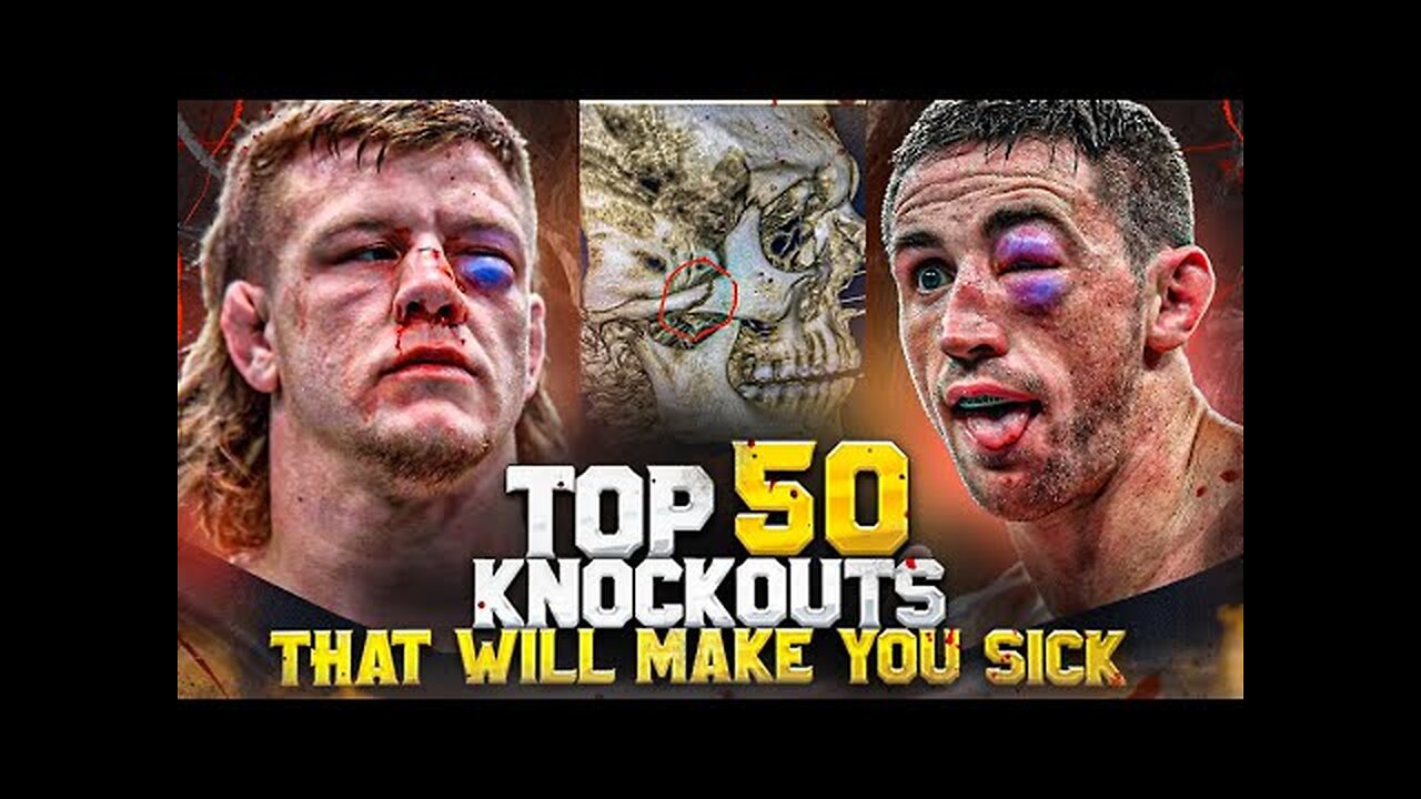 The Most Brutal Top 50 Knockouts | MMA, Kickboxing & Boxing Craziest Knockouts