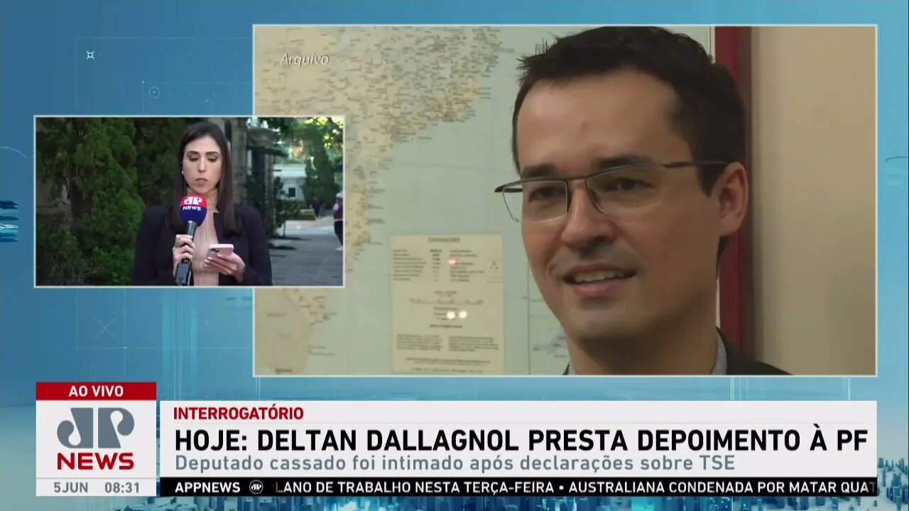 Deltan Dallagnol deve ir à PF após remarcação de depoimento