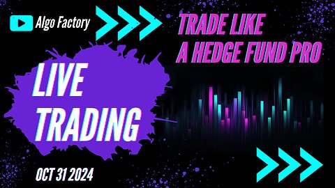Oct 31 Live Trading / Public Live Lab ASK QUESTIONS! Bitcoin, Forex, Stocks