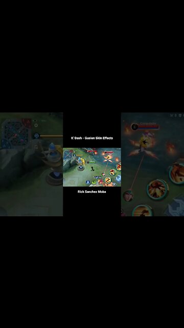 K' Dash - Gusion Skin Effects