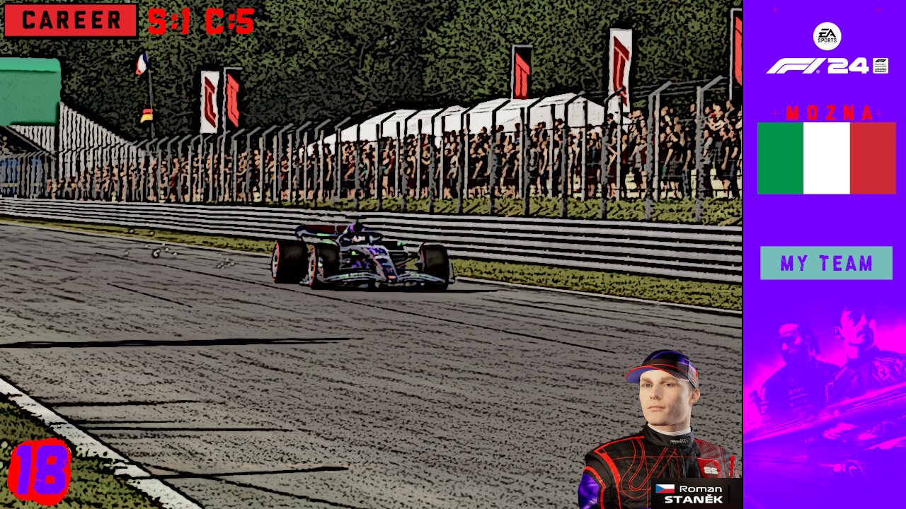 F1 2024 | TESLA RACING | Autodromo Nazionale Monza | KARIERA #18