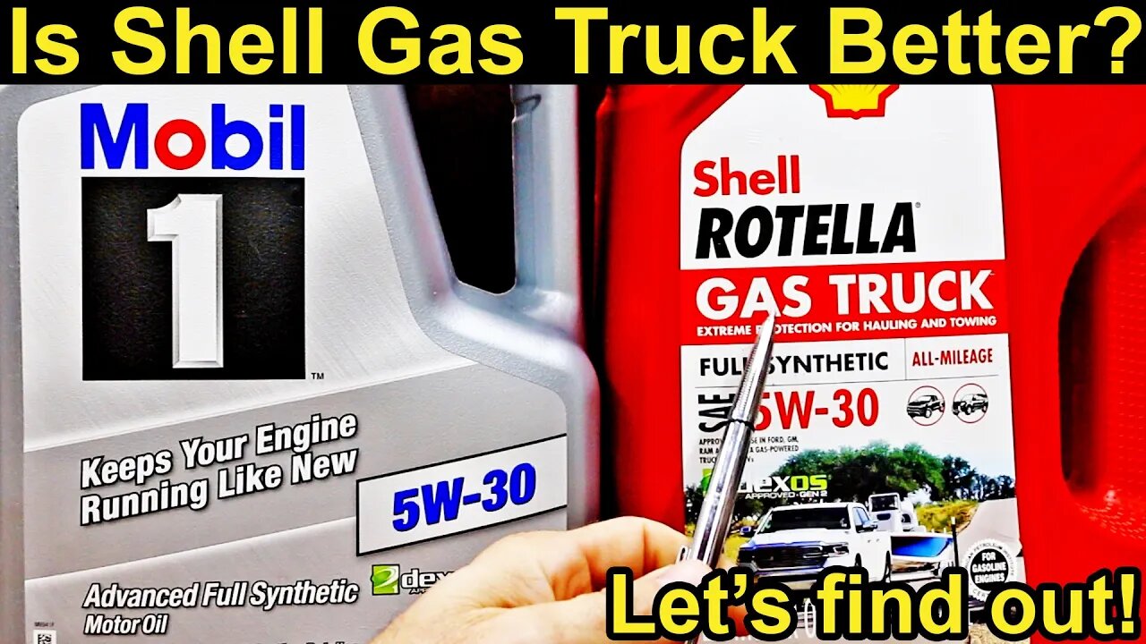 Mobil 1 vs Shell Rotella Gas Truck? Let's find out!