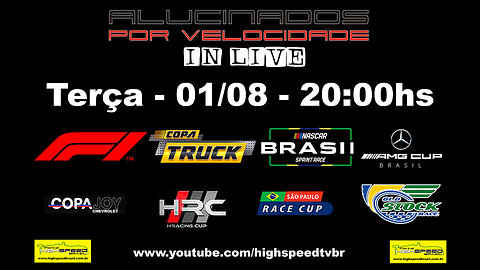 🏎️ ALUCINADOS POR VELOCIDADE IN LIVE