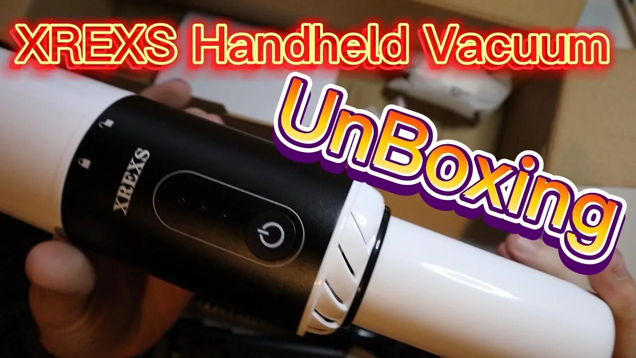 XREXS Handheld Portable Vacuum | Unboxing & Review