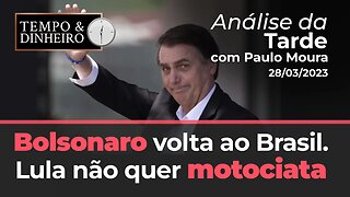 Bolsonaro volta ao Brasil. Lula não quer motociata.