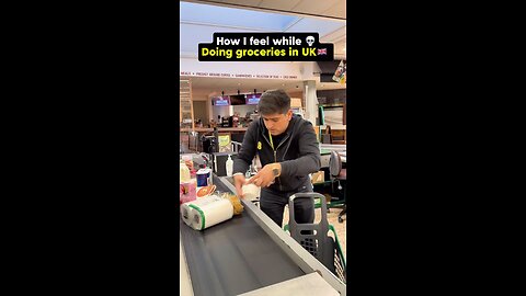 While doing Groceries in UK