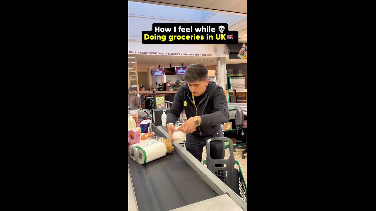 While doing Groceries in UK