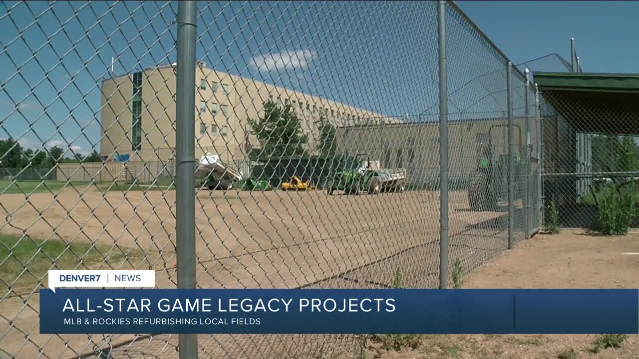 All-Star Game: MLB & Rockies refurbishing local fields