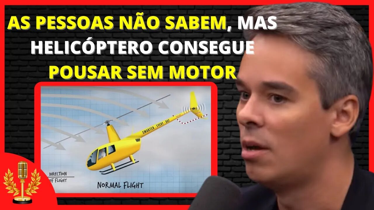 AVIÃO OU HELICÓPTERO, QUAL É MAIS SEGURO? (FERNANDO BORTHOLE E LITO) | Cortes News Podcast [OFICIAL]