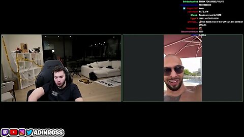 Andrew Tate telling Adin to stop porn