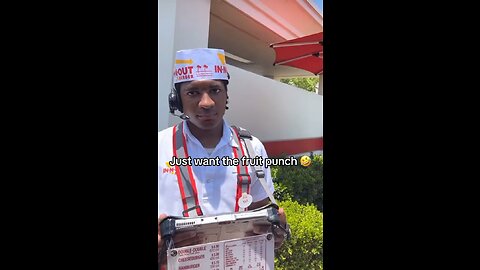 Bro just wanted a fruit punch 🥊