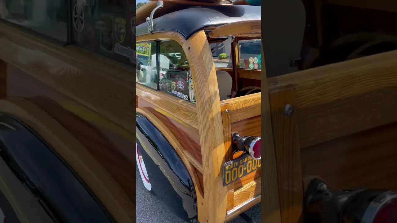 Beautiful ‘48 Chevy Woody Wagon with a 409!