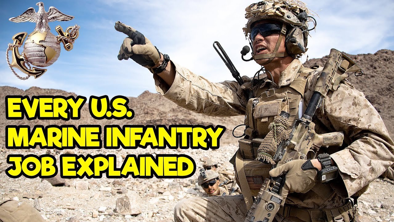 Every U.S. Marine Corps Infantry Job Explained in 16 Minutes or Less