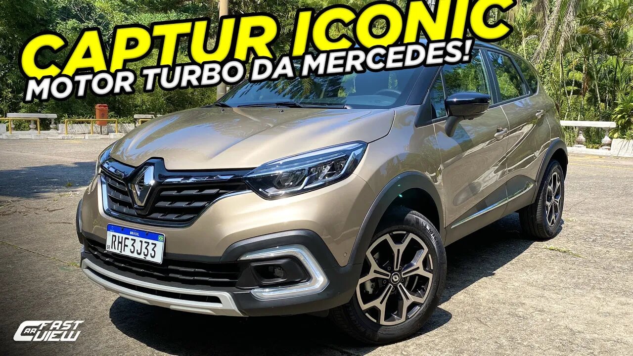 NOVO RENAULT CAPTUR ICONIC 1.3 TURBO 2022 EM DETALHES