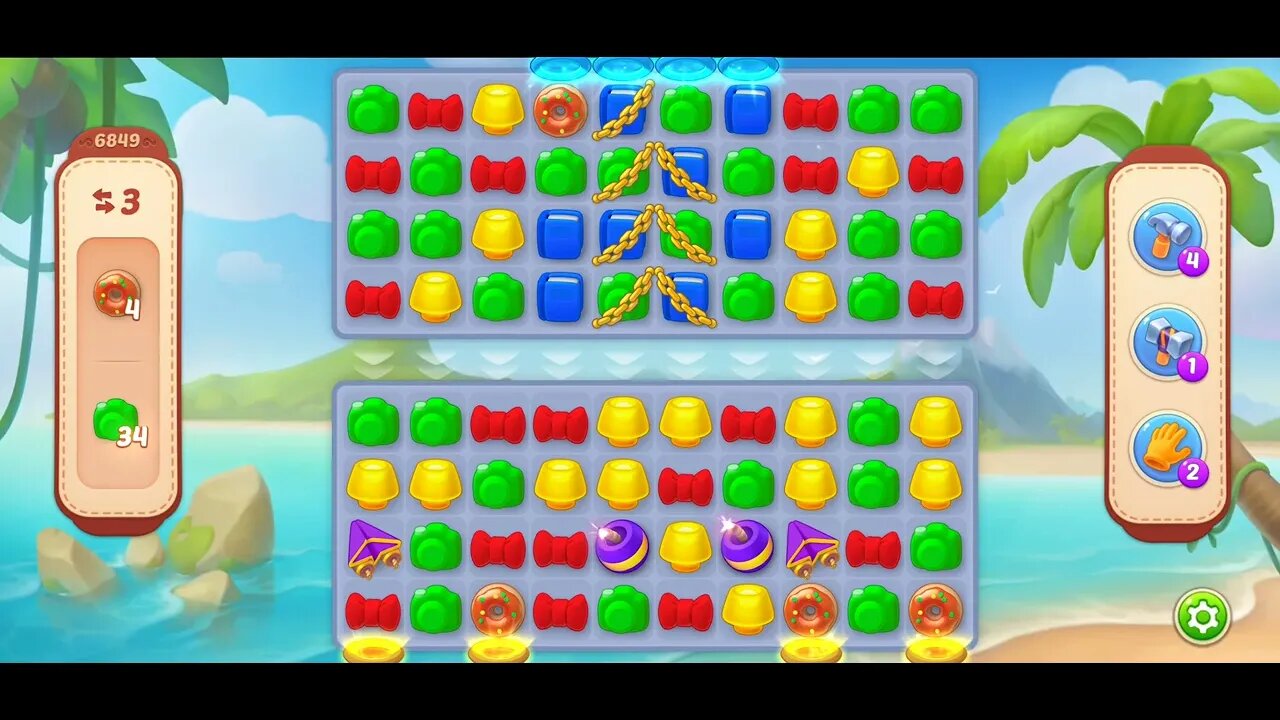 Playrix Homescapes Gameplay Walkthrough Level 6849