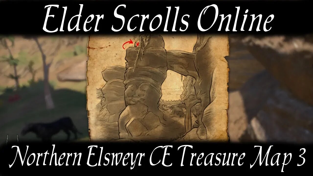 Northern Elsweyr CE Treasure Map 3 [Elder Scrolls Online] ESO