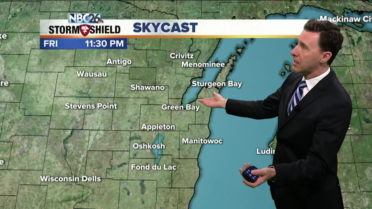 Michael Fish's NBC26 weather forecast