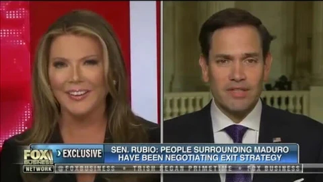 Rubio Joins Trish Regan to Discuss the Ongoing Crisis in Venezuela