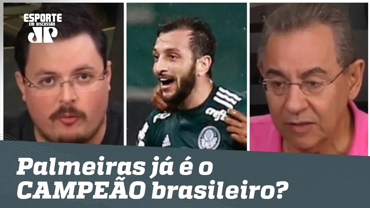 O PALMEIRAS já é o CAMPEÃO brasileiro? Veja DEBATE!