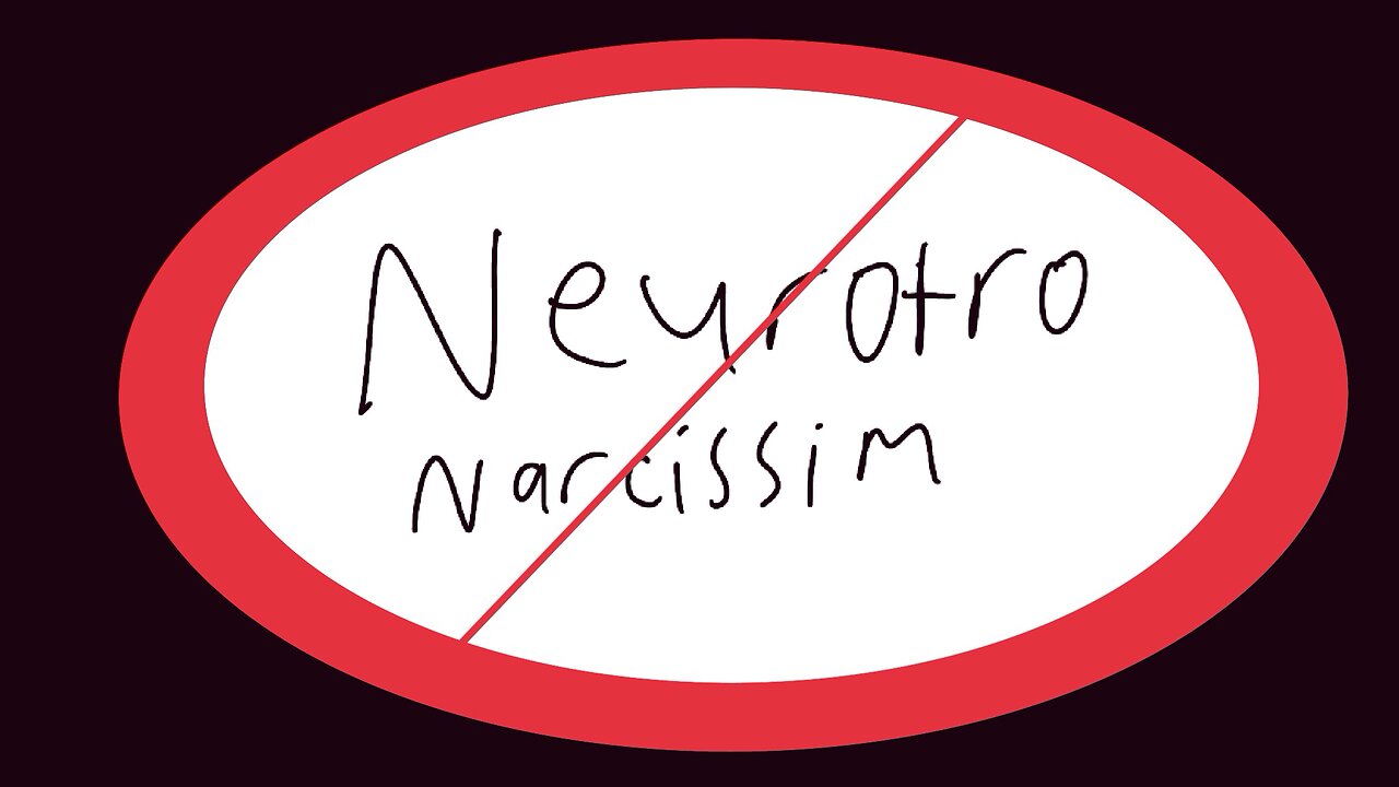 Say no to neruotic narcissism