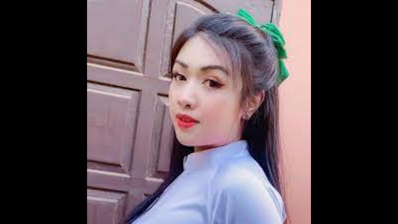 beautiful girl tiktok video
