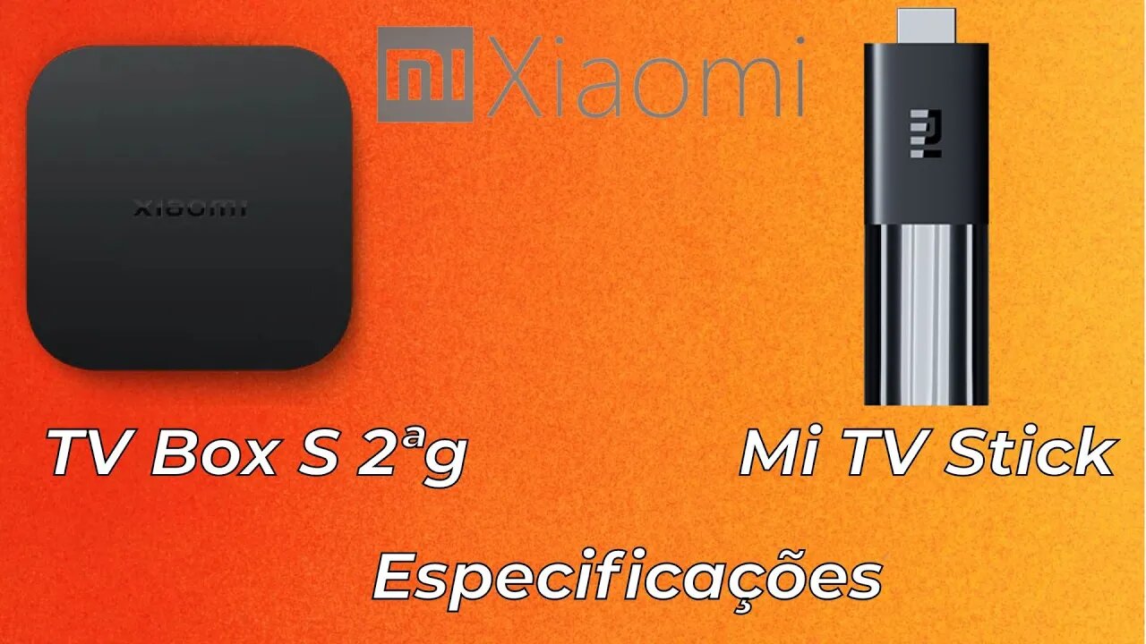 NOVA Xiaomi TV Box S 2ªg Mi TV Stick