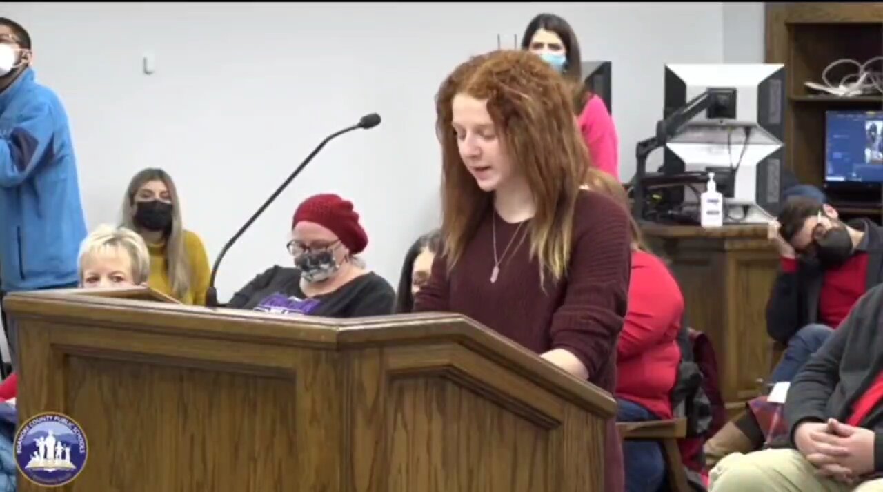 Courageous high school student exposes the Roanoke County, Virginia school board on mask mandates