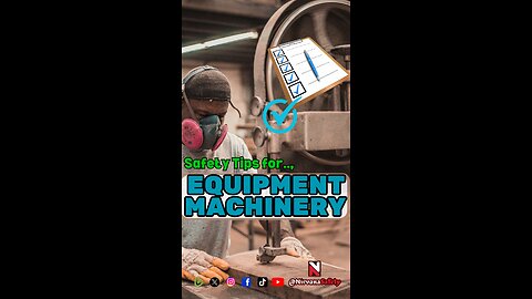 Essential Safety Tips for Equipment & Machinery #viral #shorts #shortsvideo #rumble #safety #facts