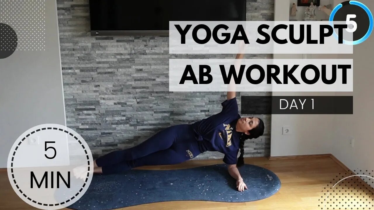 Day 1 - Yoga sculpt bodyweight workout / NEW HABITS YOGA/ DAISYYOGA