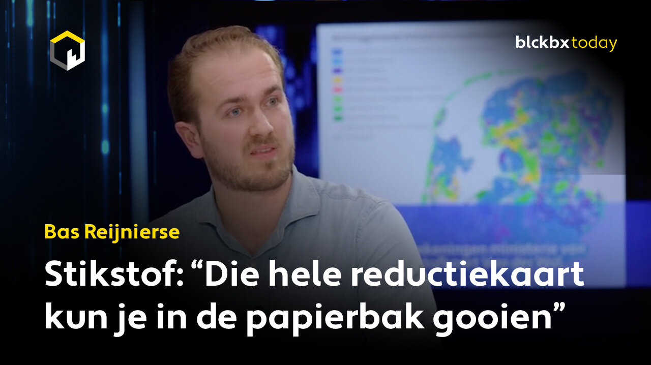 Bas Reijnierse over stikstof: "Die hele reductiekaart kun je in de prullenbak gooien!"