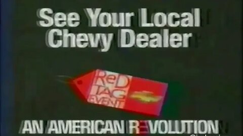 2006 Chevy Red Tag Clearance Commercial (Chevy Cobalt) [Recorded 2005]