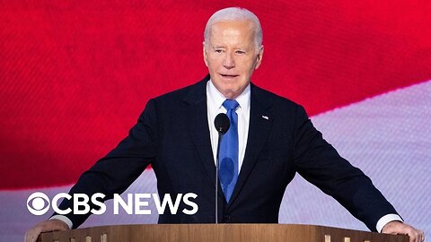 Watch: President Biden delivers DNC address
