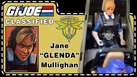 Jane "Glenda" Mullighan - G.I. Joe Classified Dragonfly Haslab 144 - Unboxing & Review