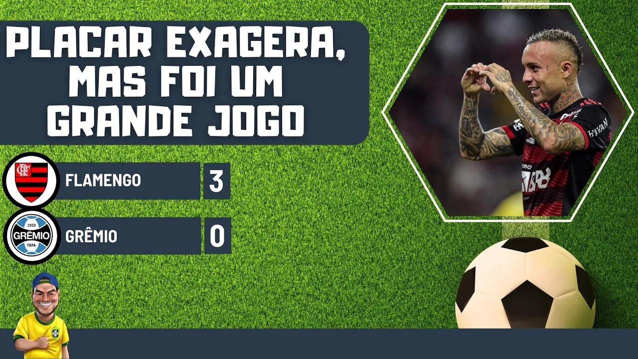 Placar mente, mas os dois times jogaram bem no Maracanã